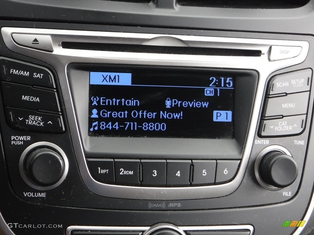 2015 Hyundai Accent GLS Controls Photo #142649857