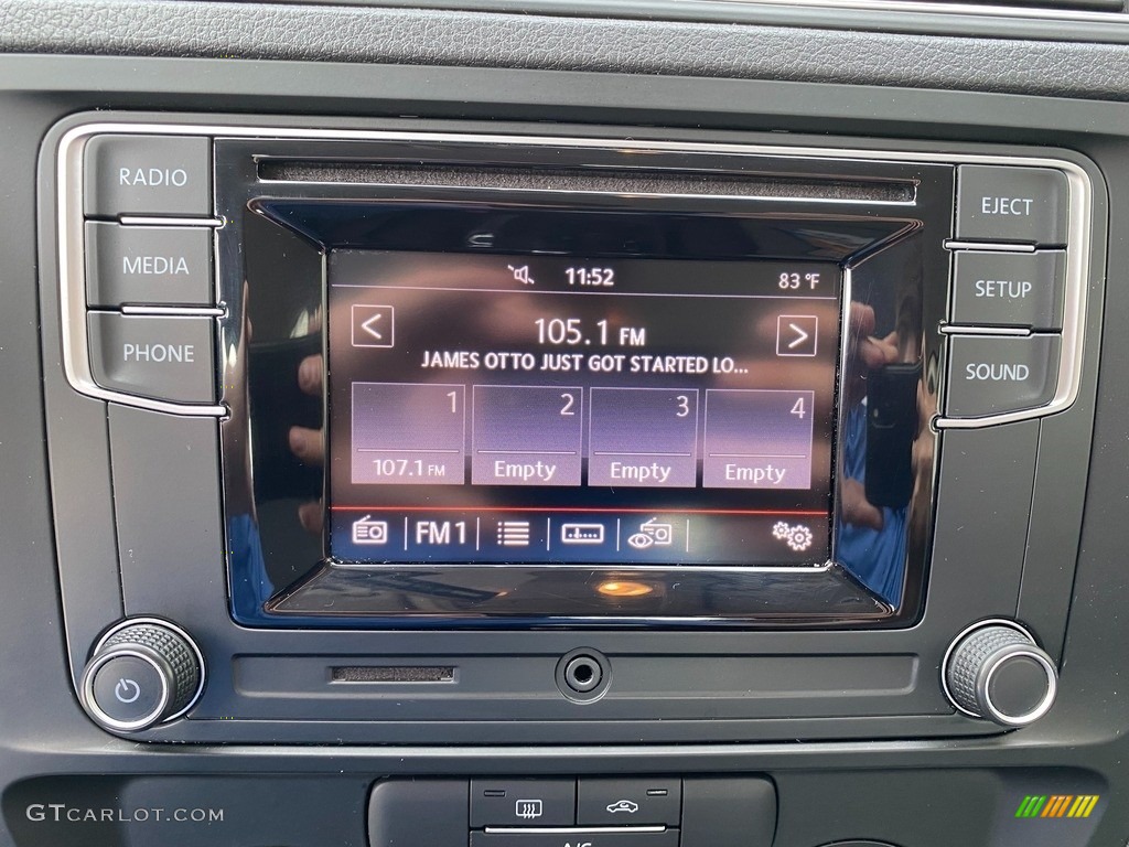 2018 Jetta S - Silk Blue Metallic / Black/Palladium Gray photo #22