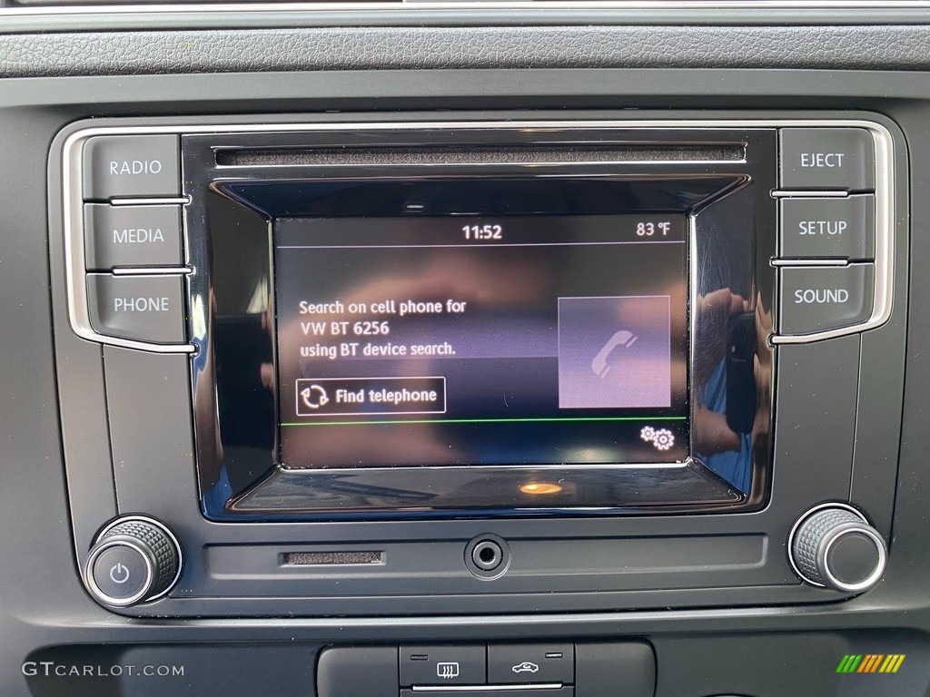 2018 Jetta S - Silk Blue Metallic / Black/Palladium Gray photo #25