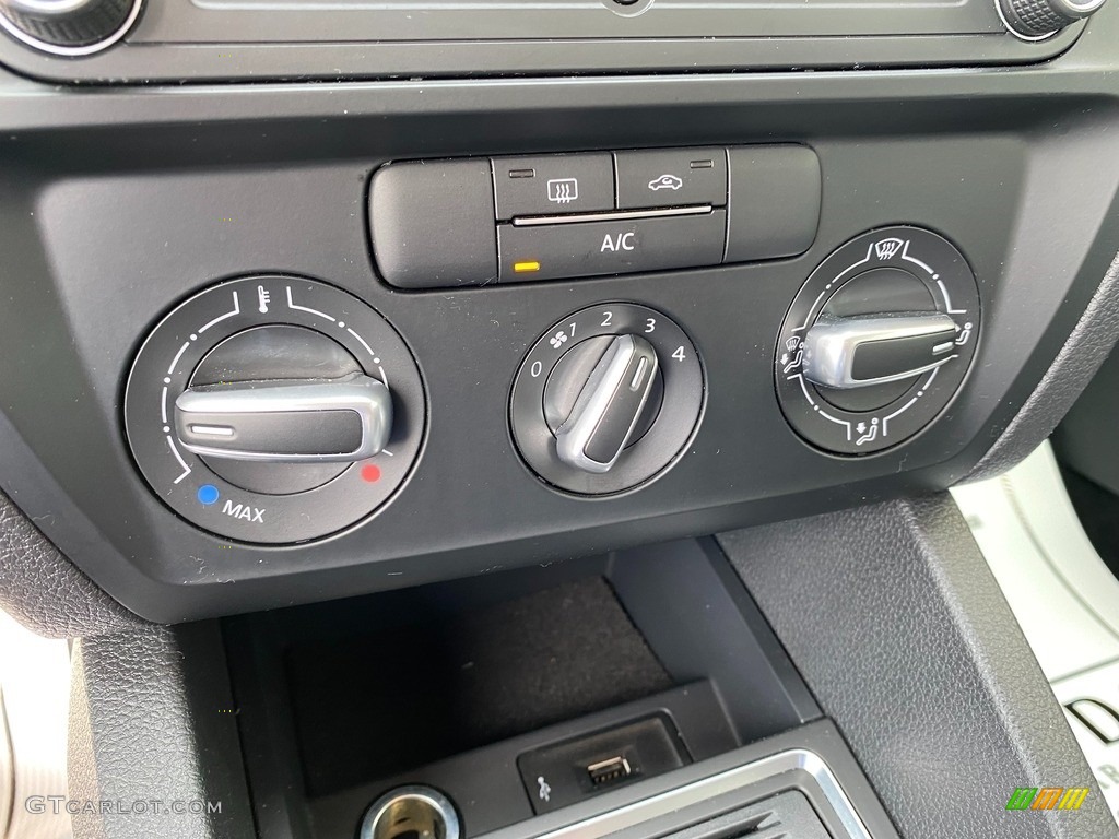 2018 Jetta S - Silk Blue Metallic / Black/Palladium Gray photo #26