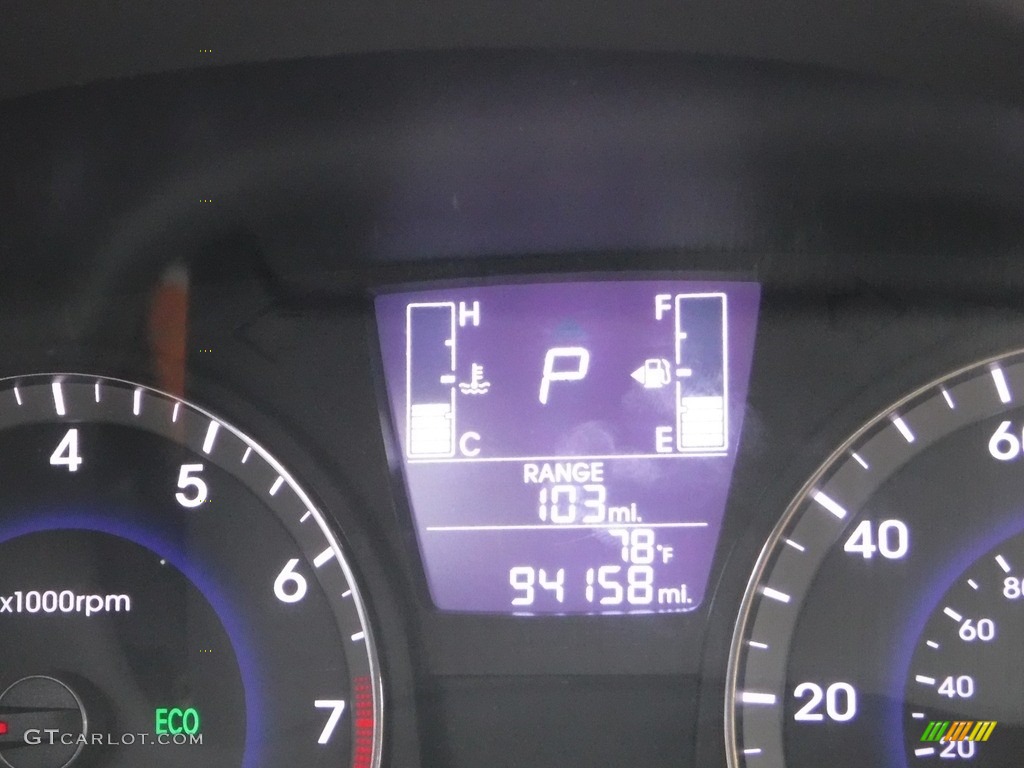 2015 Accent GLS - Pacific Blue / Gray photo #22