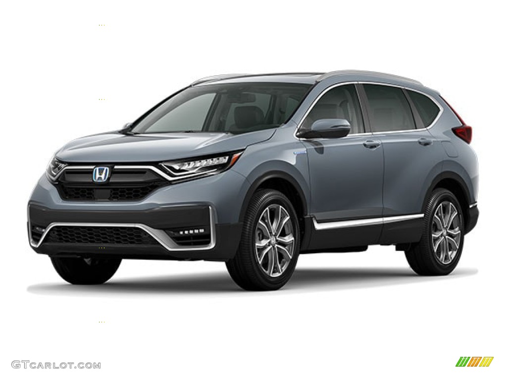 2021 CR-V Touring AWD Hybrid - Sonic Gray Pearl / Black photo #40