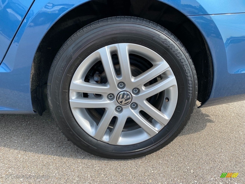 2018 Jetta S - Silk Blue Metallic / Black/Palladium Gray photo #38