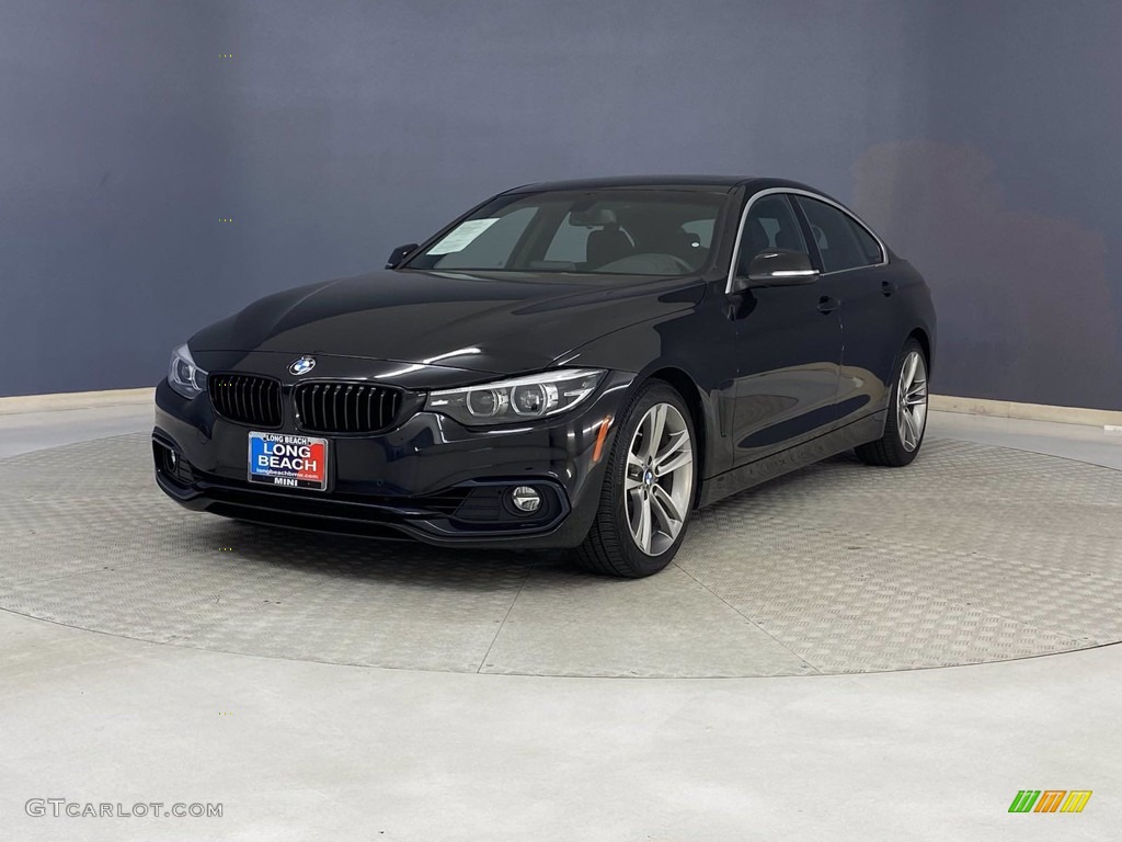 2018 4 Series 430i Gran Coupe - Jet Black / Black photo #3