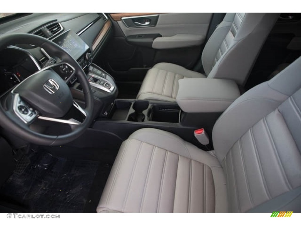 2021 CR-V EX AWD Hybrid - Radiant Red Metallic / Gray photo #13