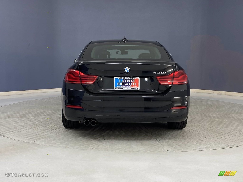 2018 4 Series 430i Gran Coupe - Jet Black / Black photo #4