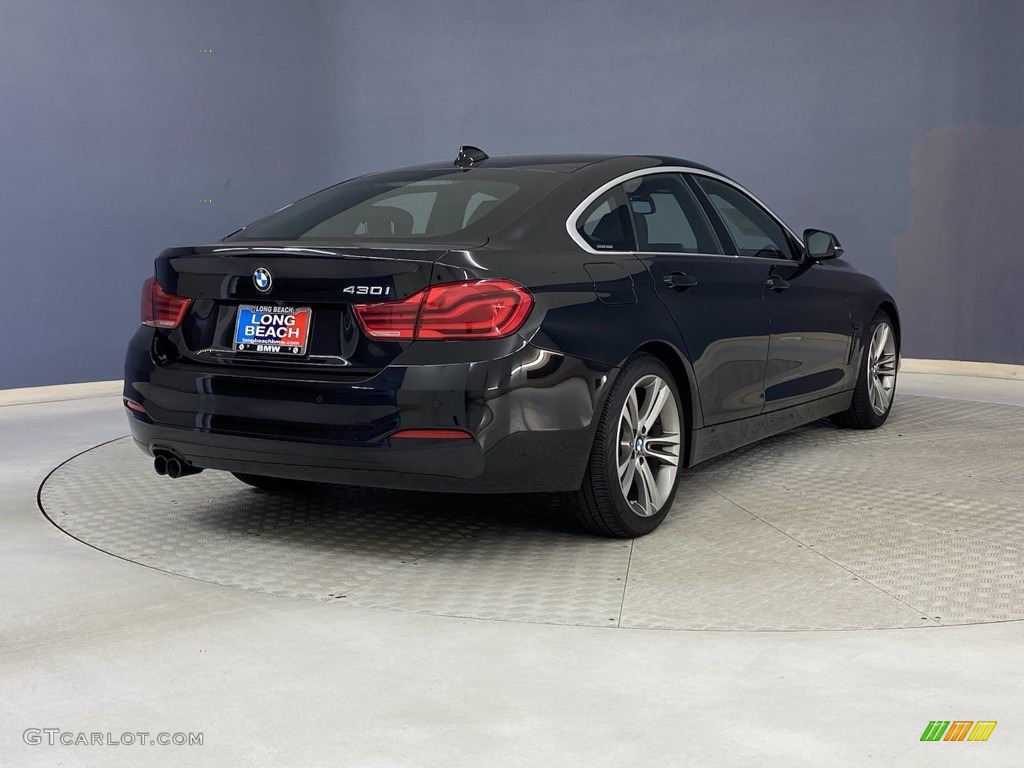 2018 4 Series 430i Gran Coupe - Jet Black / Black photo #5