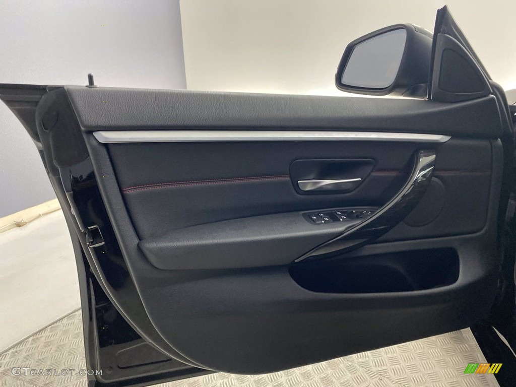 2018 4 Series 430i Gran Coupe - Jet Black / Black photo #13