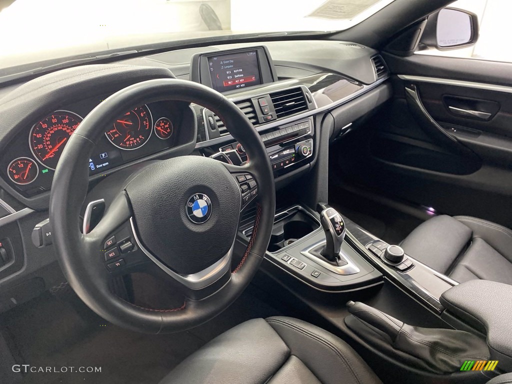 2018 4 Series 430i Gran Coupe - Jet Black / Black photo #16