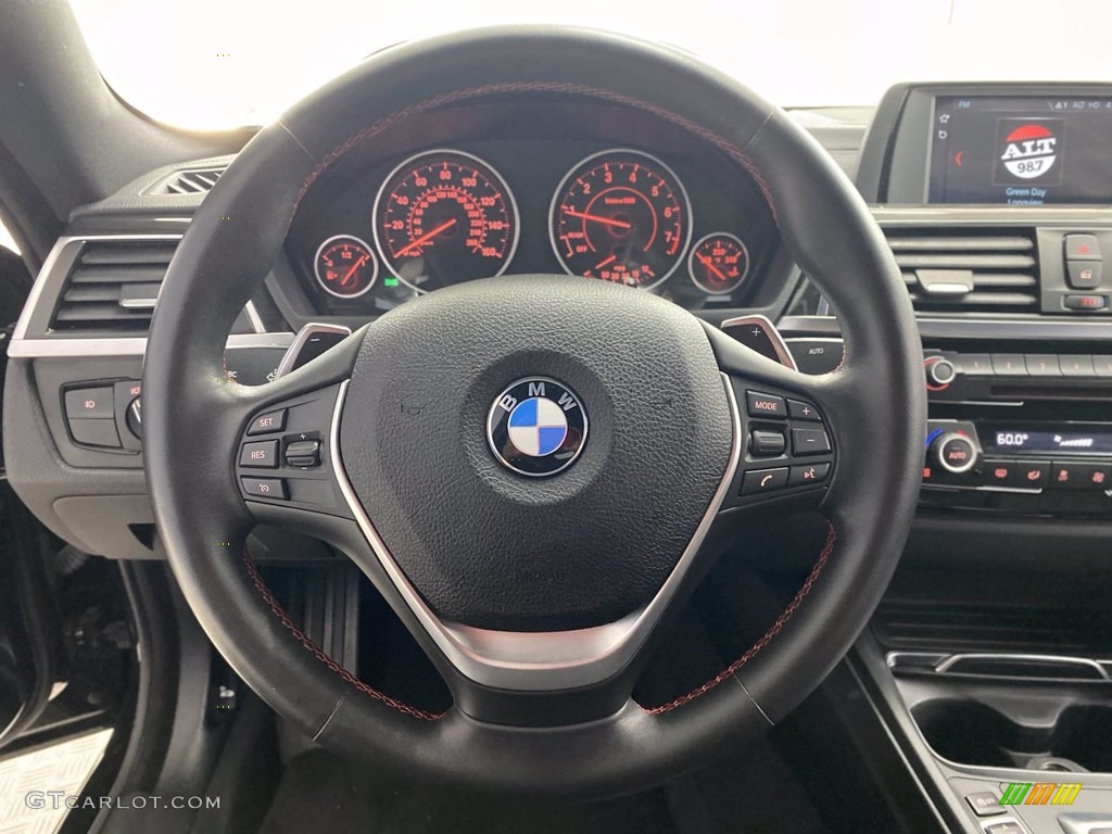 2018 4 Series 430i Gran Coupe - Jet Black / Black photo #18