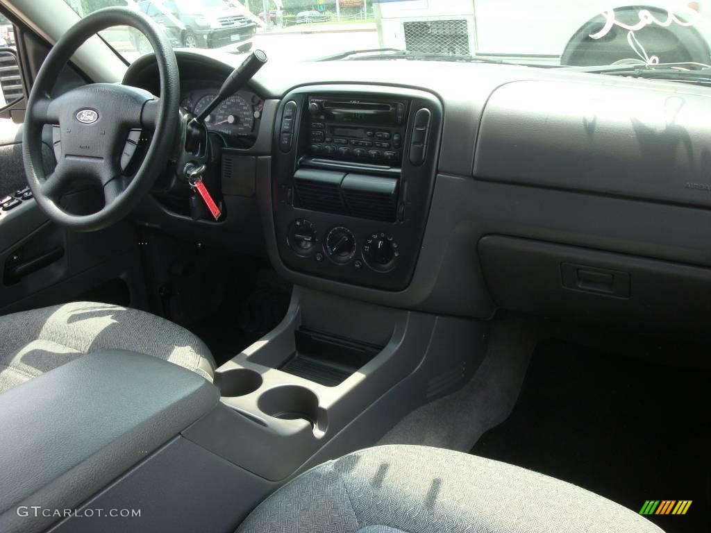 2003 Explorer XLS 4x4 - True Blue Metallic / Midnight Gray photo #23