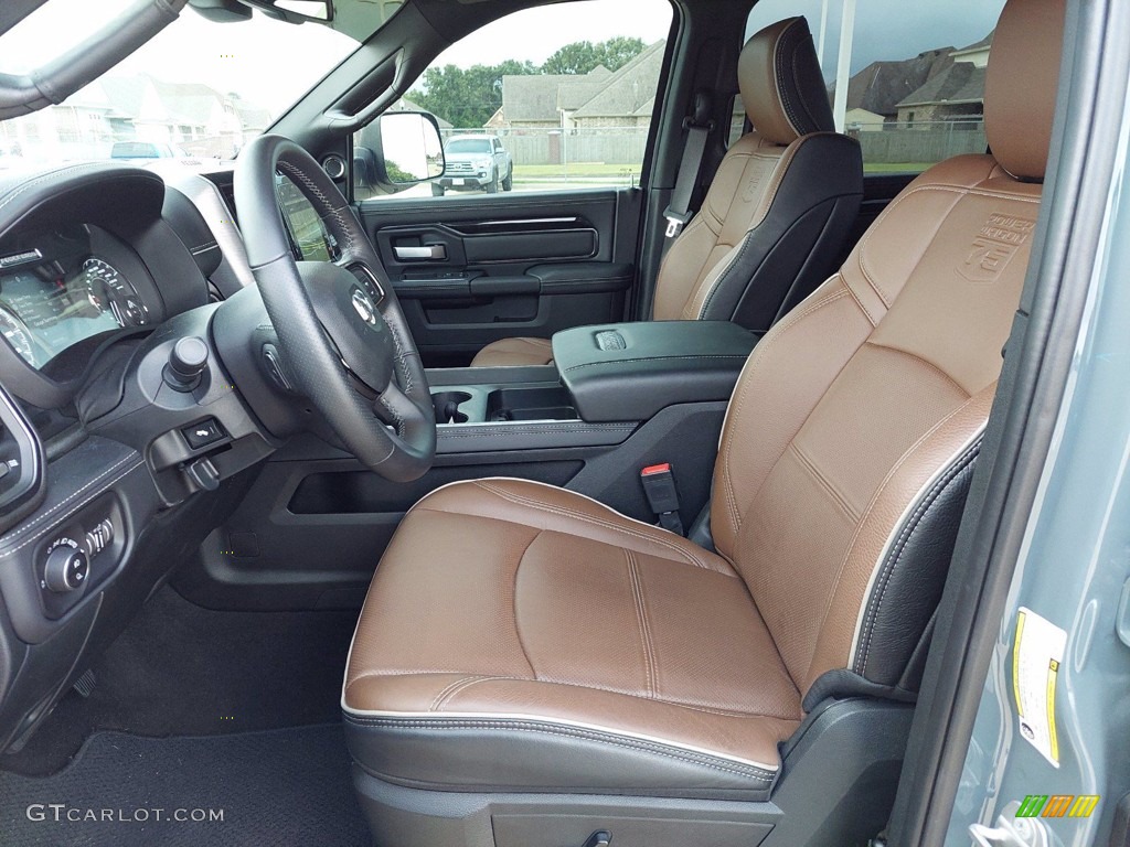 Mountain Brown/Black Interior 2021 Ram 2500 Power Wagon Crew Cab 4x4 Photo #142651708