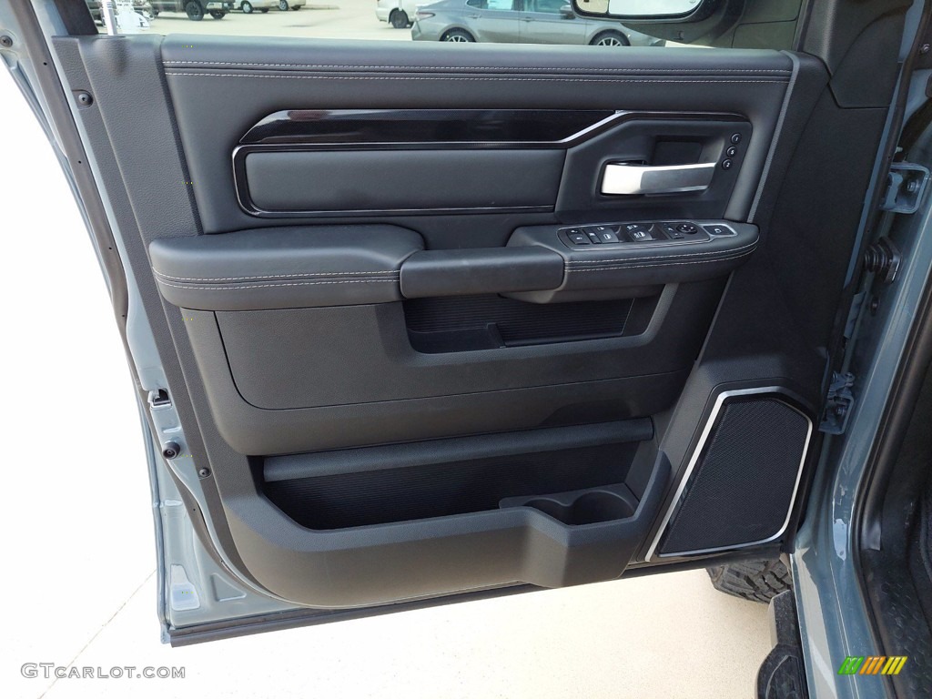 2021 Ram 2500 Power Wagon Crew Cab 4x4 Mountain Brown/Black Door Panel Photo #142651789