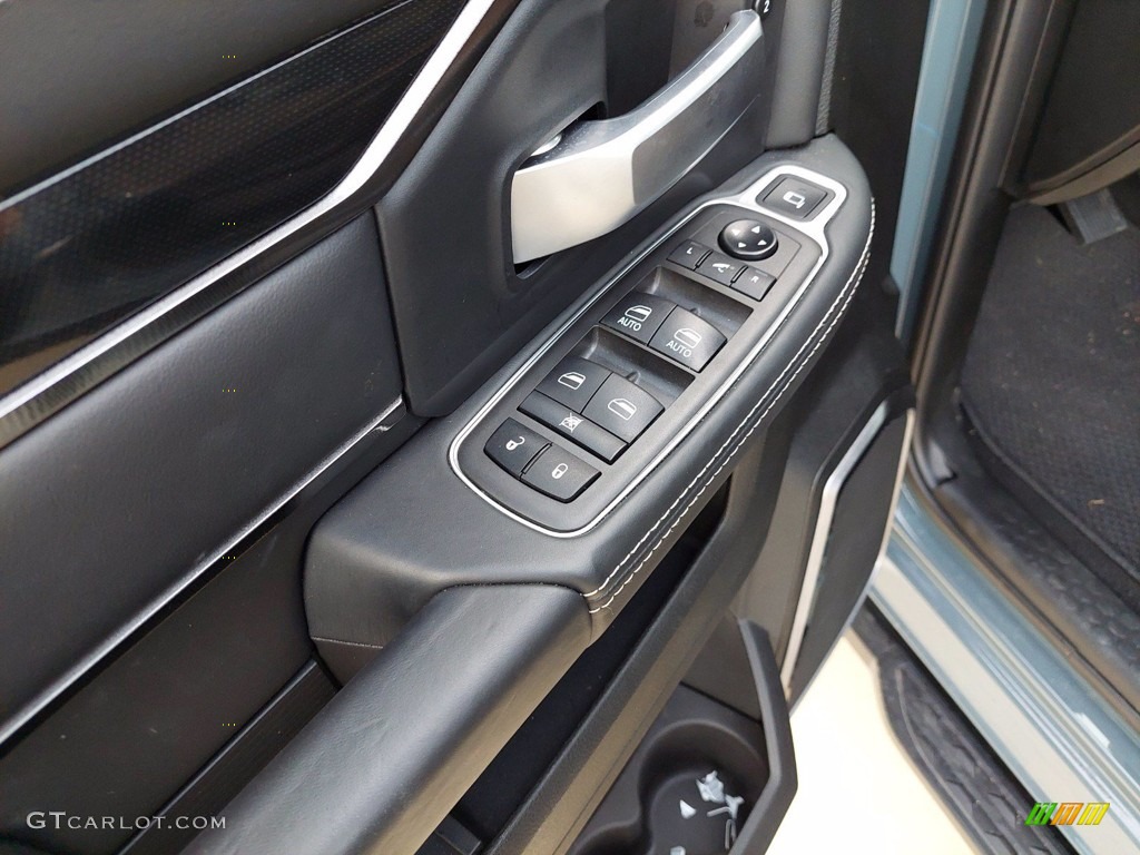 2021 Ram 2500 Power Wagon Crew Cab 4x4 Mountain Brown/Black Door Panel Photo #142651813