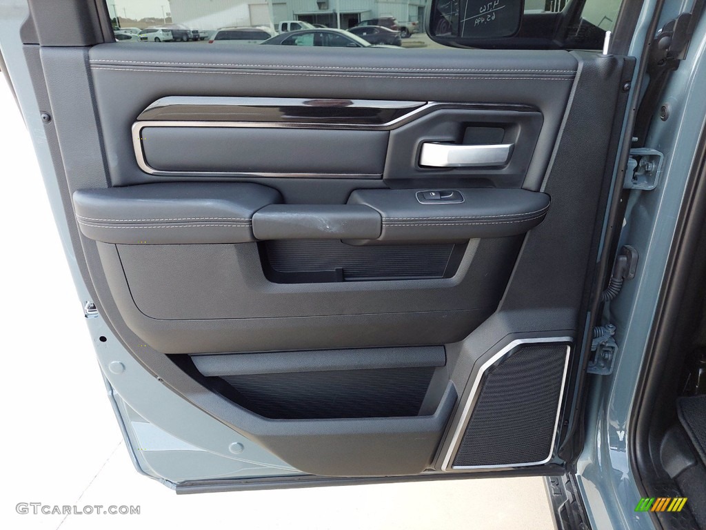 2021 Ram 2500 Power Wagon Crew Cab 4x4 Mountain Brown/Black Door Panel Photo #142652107