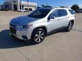 Silver Ice Metallic 2018 Chevrolet Traverse LT Exterior