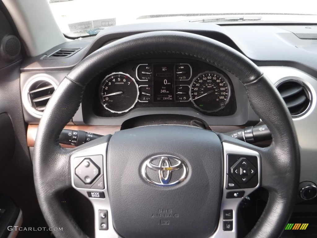 2019 Tundra Limited CrewMax 4x4 - Cavalry Blue / Black photo #28