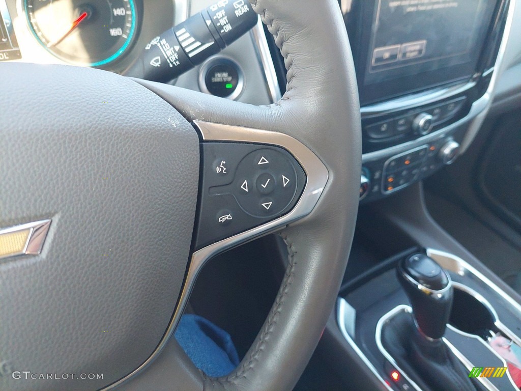 2018 Chevrolet Traverse LT Dark Atmosphere/Medium Ash Gray Steering Wheel Photo #142652617