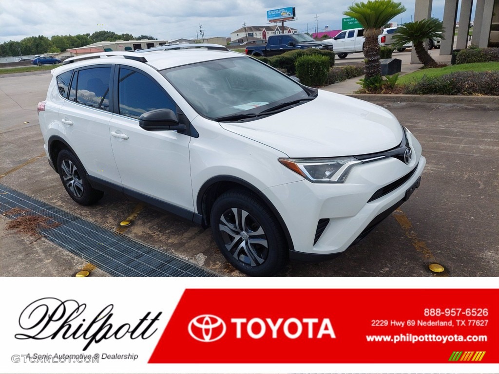 Super White Toyota RAV4