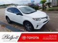 2016 Super White Toyota RAV4 LE  photo #1