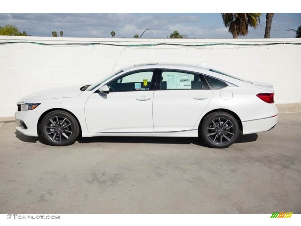2021 Accord EX-L - Platinum White Pearl / Black photo #4