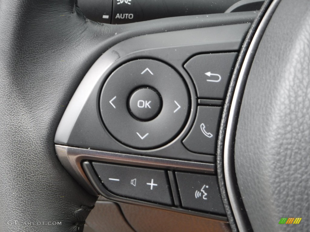 2021 Toyota Camry SE Black Steering Wheel Photo #142653736