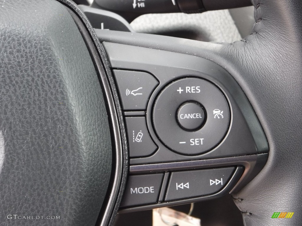 2021 Toyota Camry SE Black Steering Wheel Photo #142653745