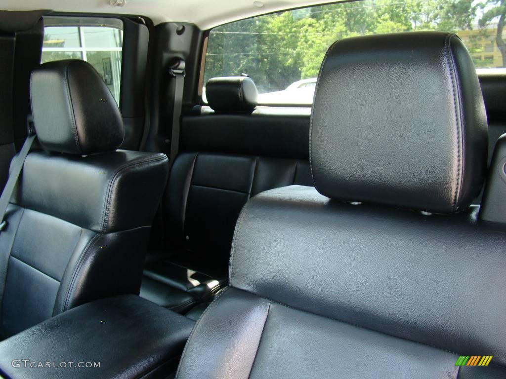 2004 F150 Lariat SuperCab - Oxford White / Black photo #31