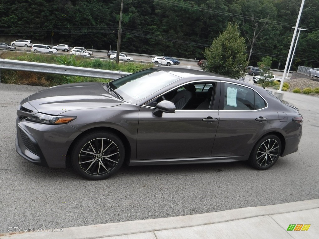 Predawn Gray Mica 2021 Toyota Camry SE Exterior Photo #142653787