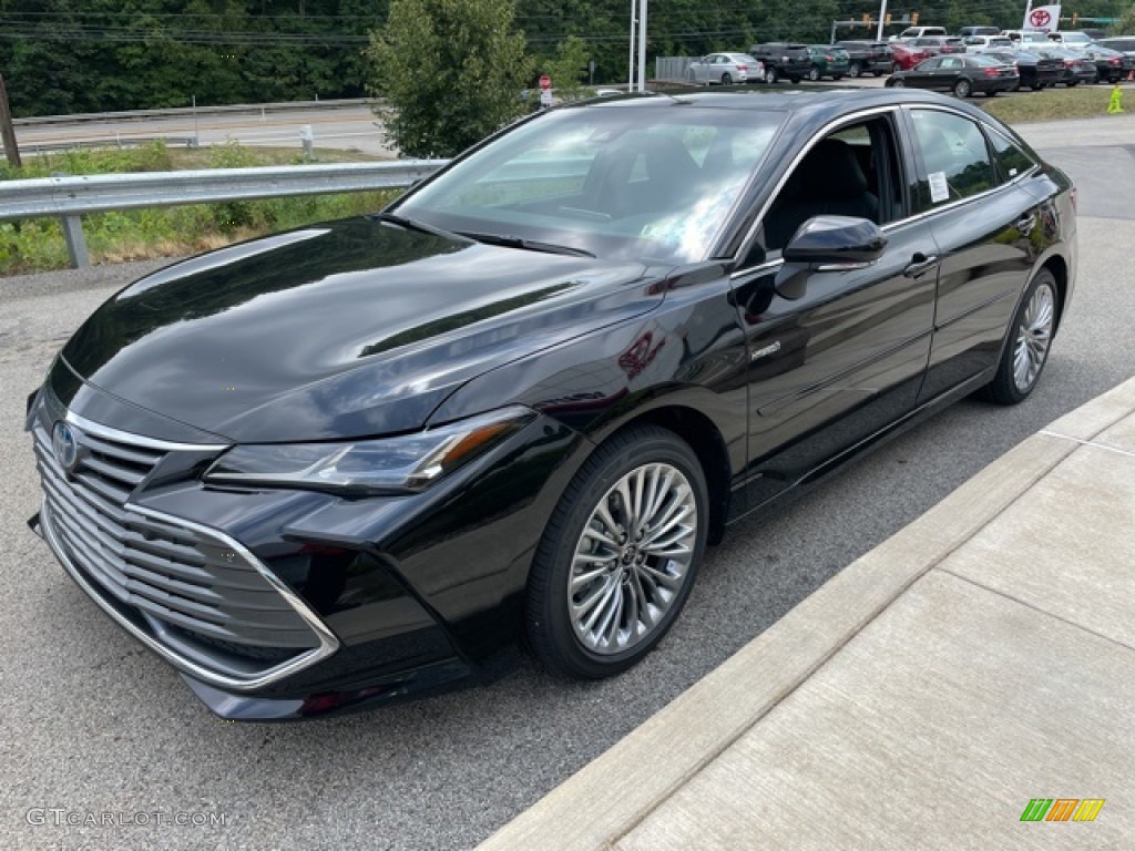 2021 Avalon Hybrid Limited - Midnight Black Metallic / Black photo #7