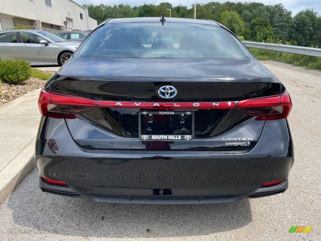 2021 Avalon Hybrid Limited - Midnight Black Metallic / Black photo #8