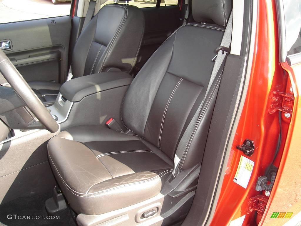 Charcoal Black Interior 2007 Ford Edge SEL Plus Photo #14265588