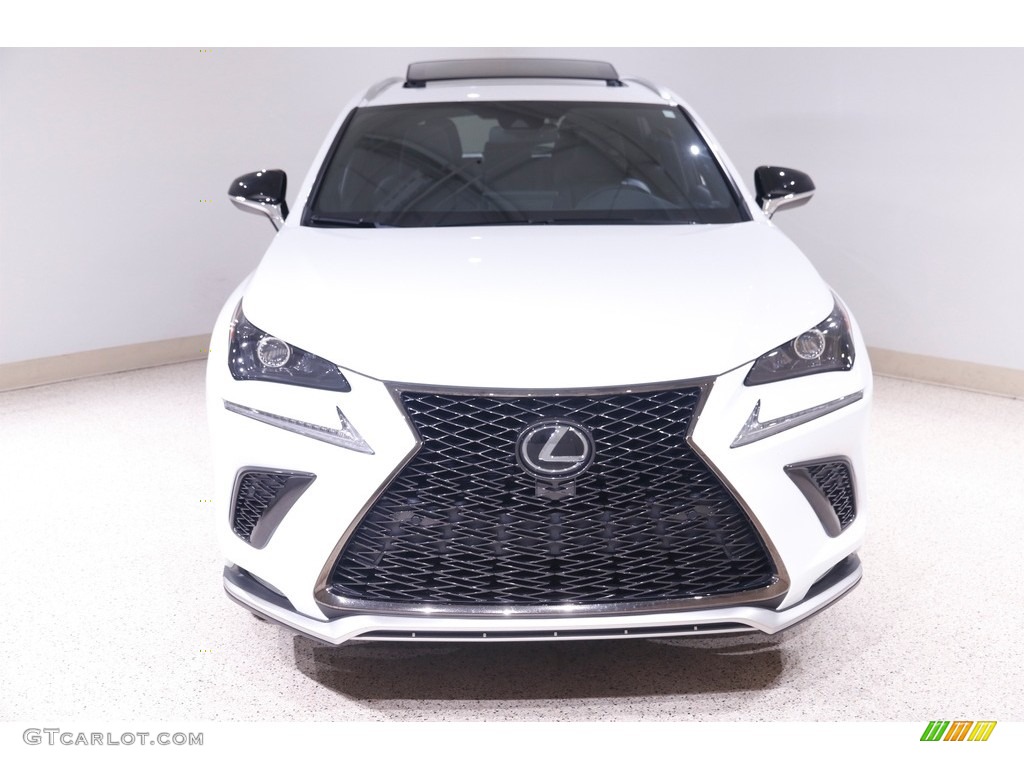 2021 NX 300 F Sport AWD - Ultra White / Black photo #2