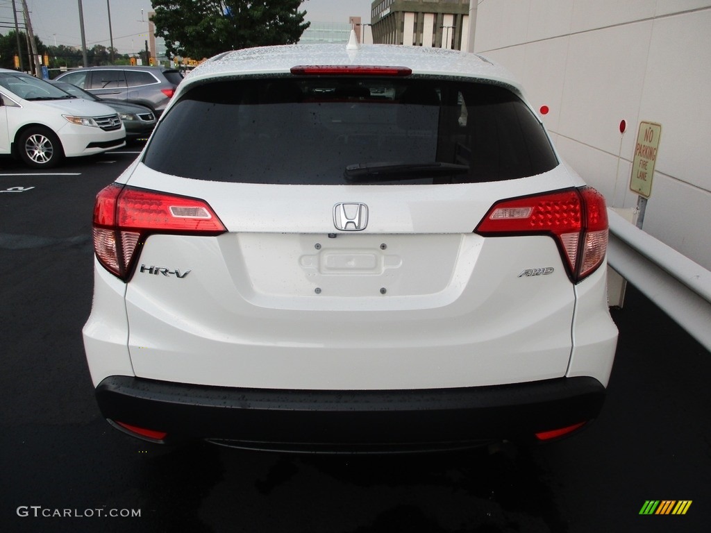 2016 HR-V EX AWD - White Orchid Pearl / Gray photo #4