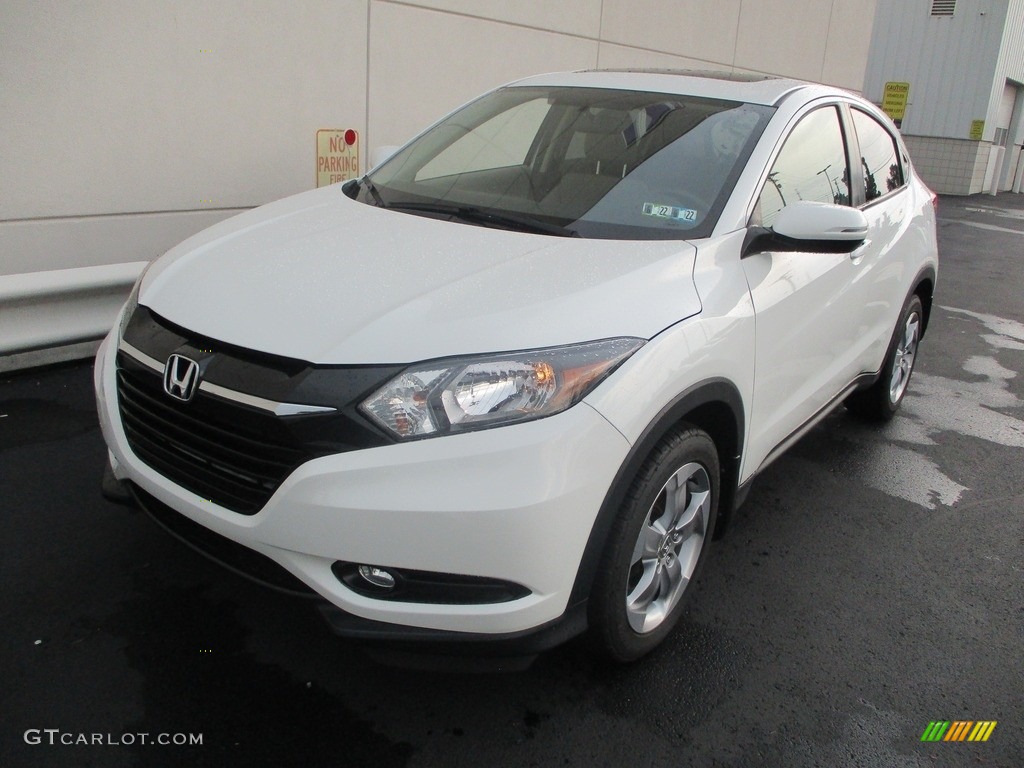 2016 HR-V EX AWD - White Orchid Pearl / Gray photo #10