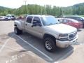 Front 3/4 View of 2003 Sierra 3500 SLT Crew Cab 4x4 Dually