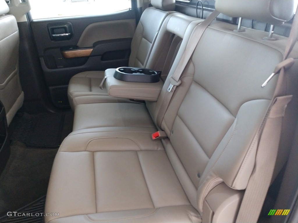2016 Chevrolet Silverado 1500 LTZ Crew Cab 4x4 Rear Seat Photo #142657481