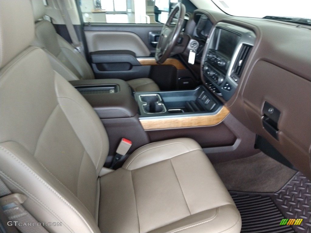 Cocoa/Dune Interior 2016 Chevrolet Silverado 1500 LTZ Crew Cab 4x4 Photo #142657547
