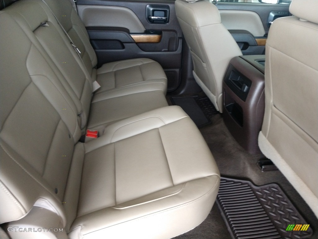 2016 Chevrolet Silverado 1500 LTZ Crew Cab 4x4 Rear Seat Photo #142657571