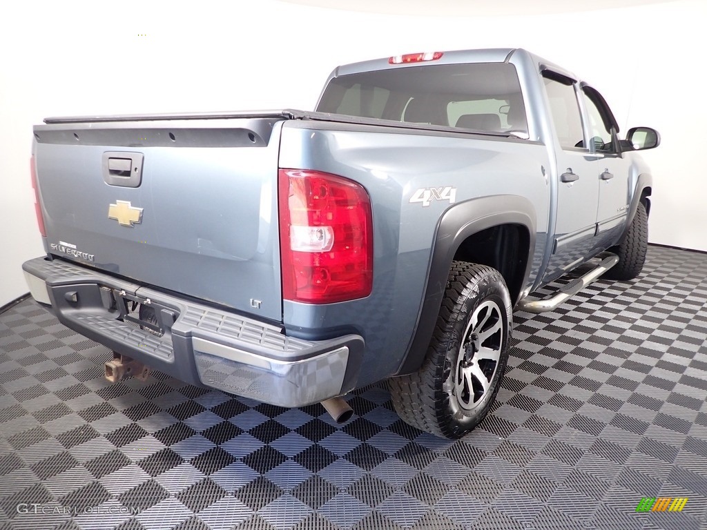 2009 Silverado 1500 LT Crew Cab 4x4 - Graystone Metallic / Ebony photo #8
