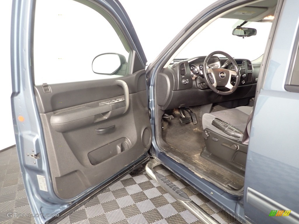 2009 Silverado 1500 LT Crew Cab 4x4 - Graystone Metallic / Ebony photo #13