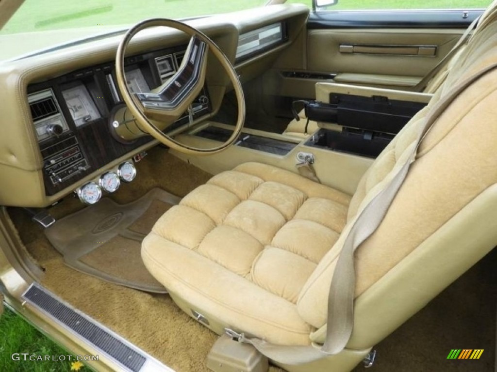 Champagne Interior 1978 Lincoln Continental Mark V Diamond Jubilee Edition Coupe Photo #142659401