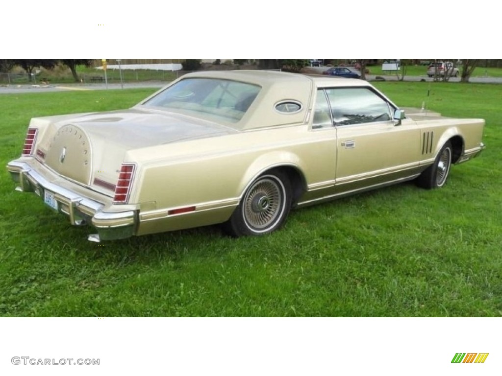 Jubilee Gold 1978 Lincoln Continental Mark V Diamond Jubilee Edition Coupe Exterior Photo #142659553