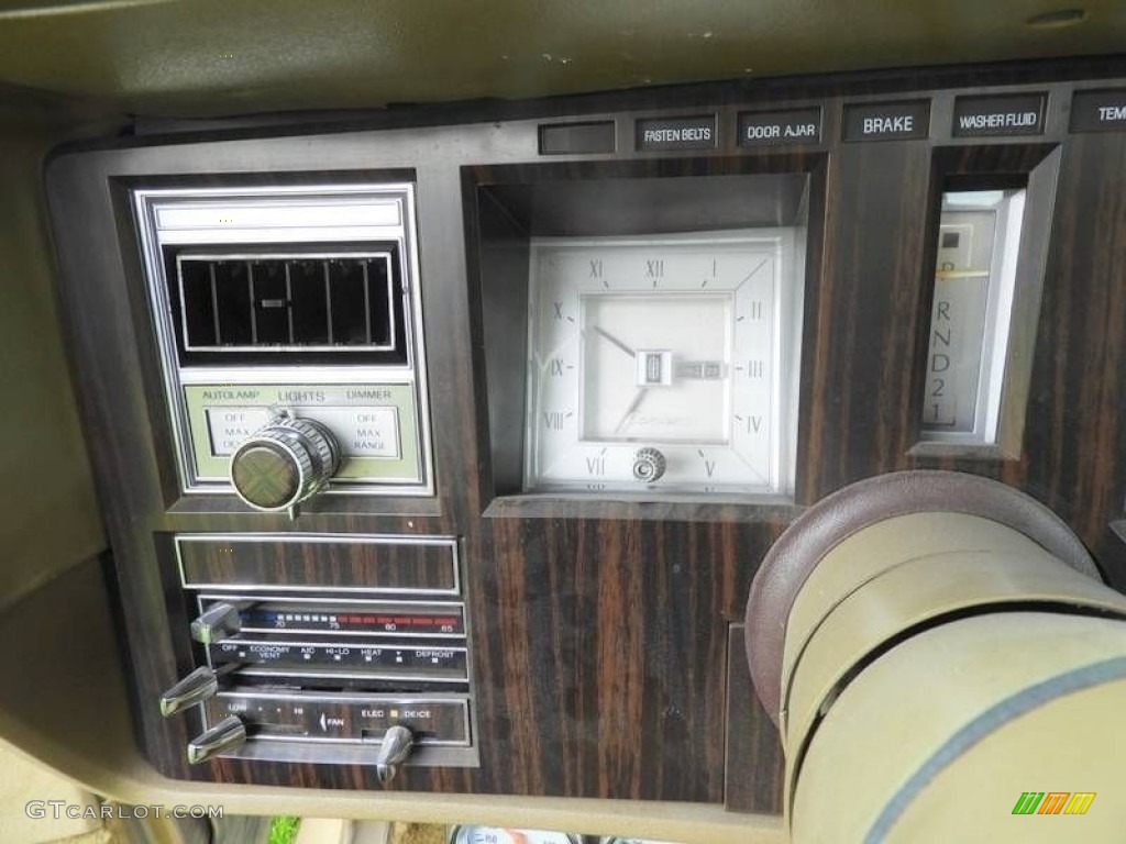 1978 Lincoln Continental Mark V Diamond Jubilee Edition Coupe Controls Photo #142659644