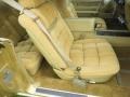 1978 Lincoln Continental Champagne Interior Front Seat Photo