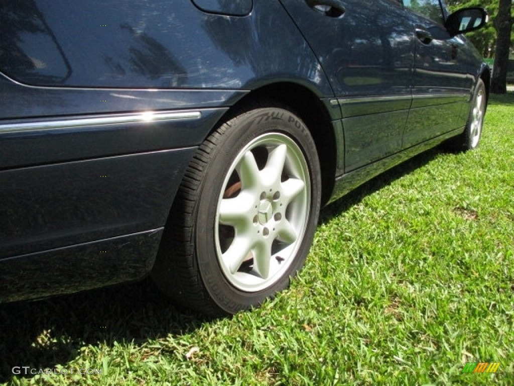 2003 C 240 Sedan - Midnight Blue / Ash photo #24