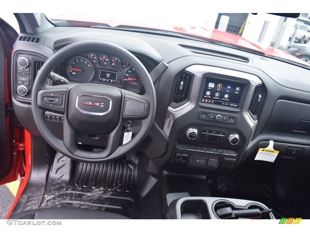 2021 GMC Sierra 3500HD Crew Cab 4WD Chassis Dump Truck Dashboard Photos