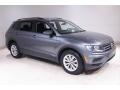Platinum Gray Metallic 2018 Volkswagen Tiguan S 4MOTION