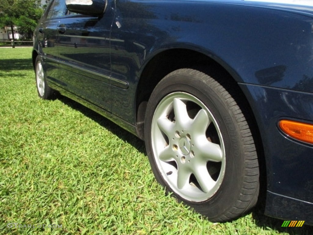 2003 C 240 Sedan - Midnight Blue / Ash photo #38