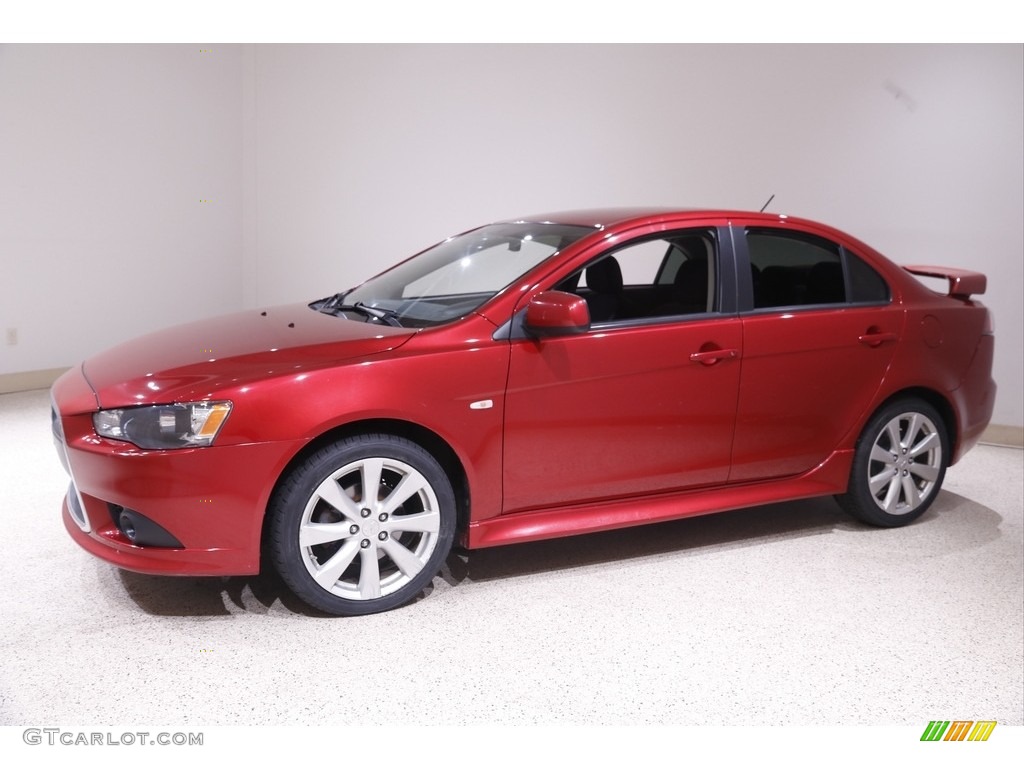 Rally Red 2014 Mitsubishi Lancer GT Exterior Photo #142661400